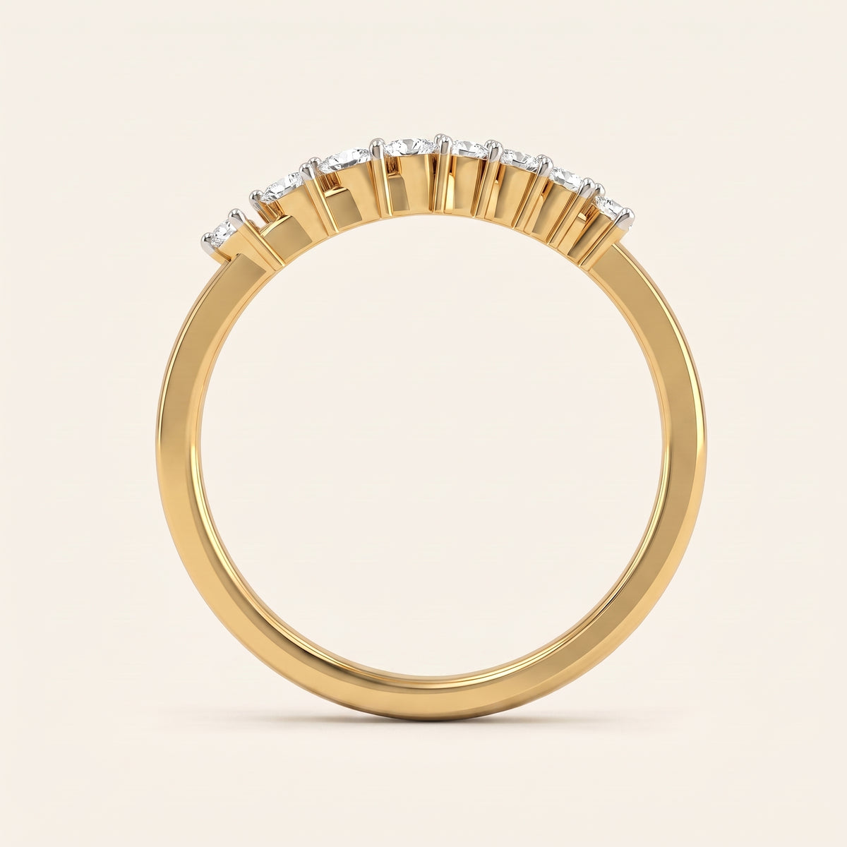 Eternelle lab-grown diamond ring, view 2