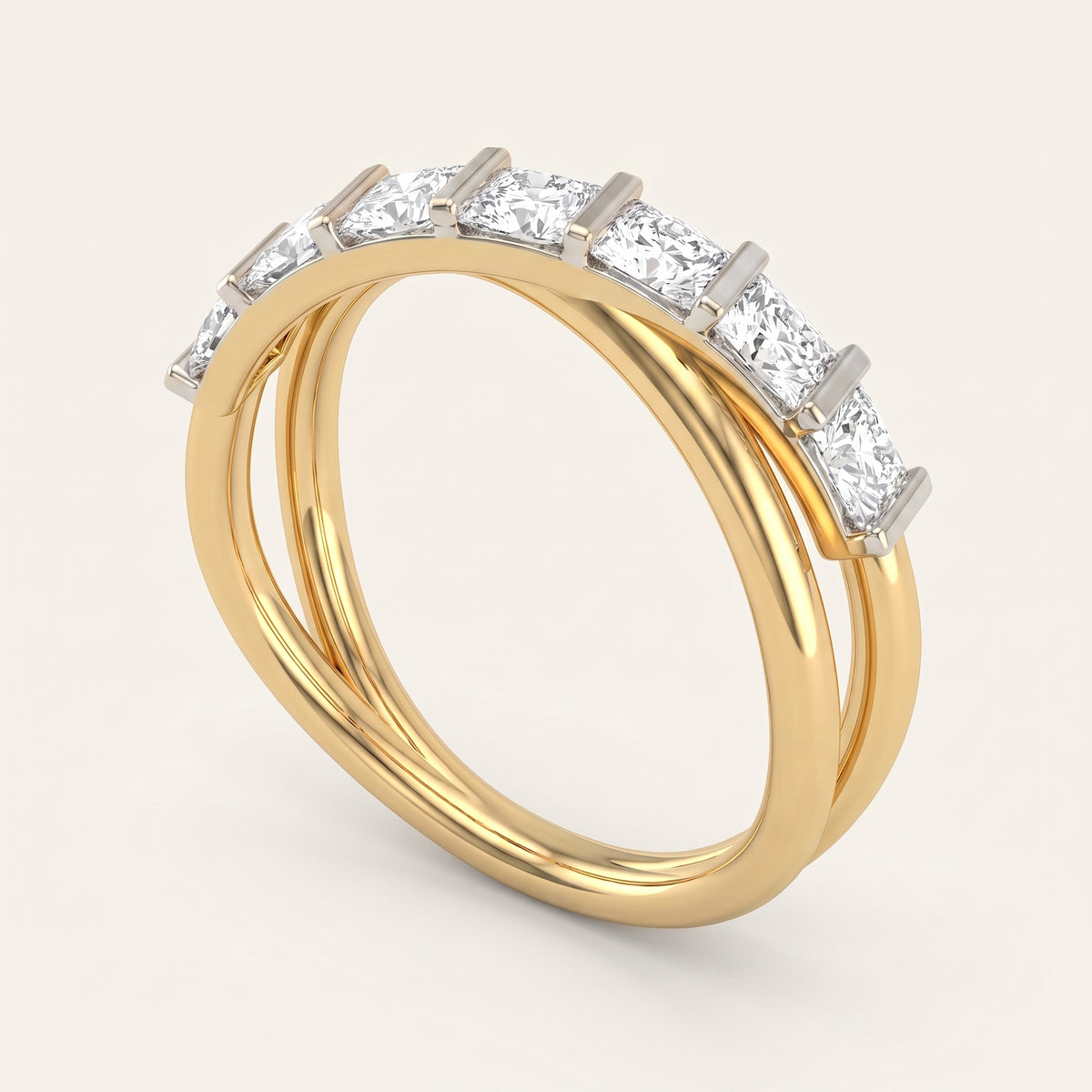 Skyline lab-grown diamond ring