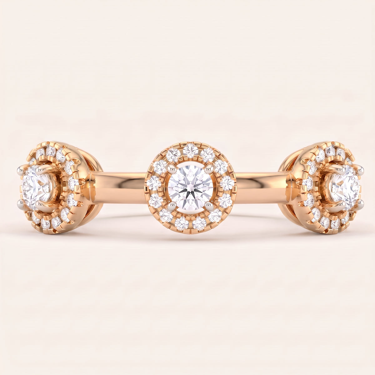 Trillia lab-grown diamond ring, view 7