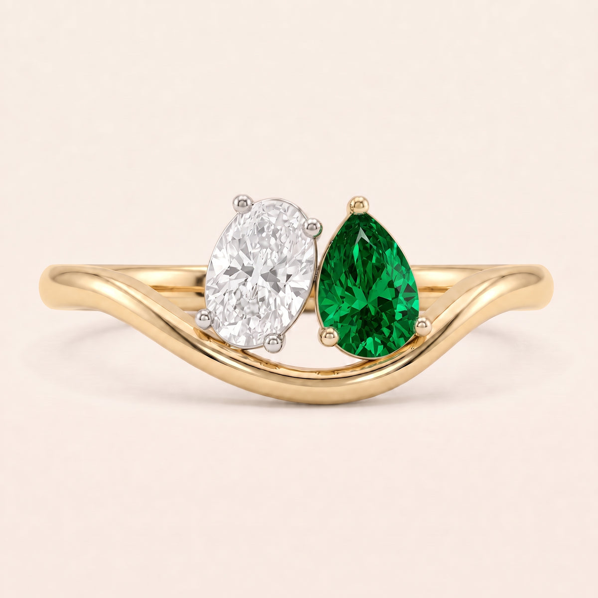Serenade lab-grown diamond ring