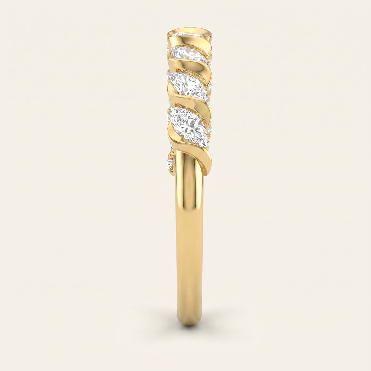 Zephyr lab-grown diamond ring