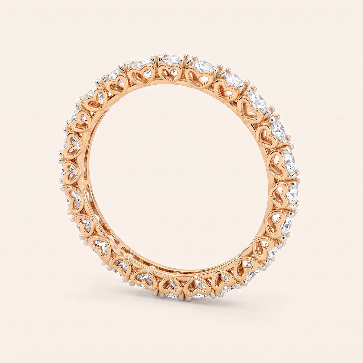 Cherish lab-grown diamond ring, view 5