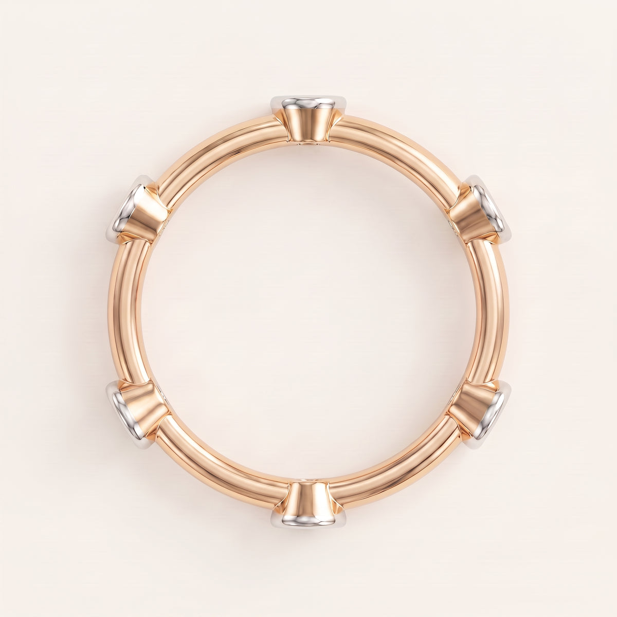 Dotty lab-grown diamond ring, view 7