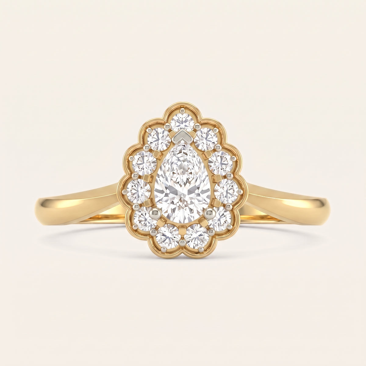 Lily lab-grown diamond ring