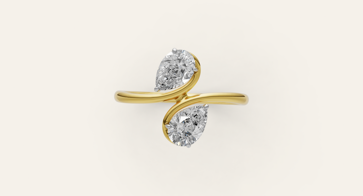 Muse lab-grown diamond ring, view 1