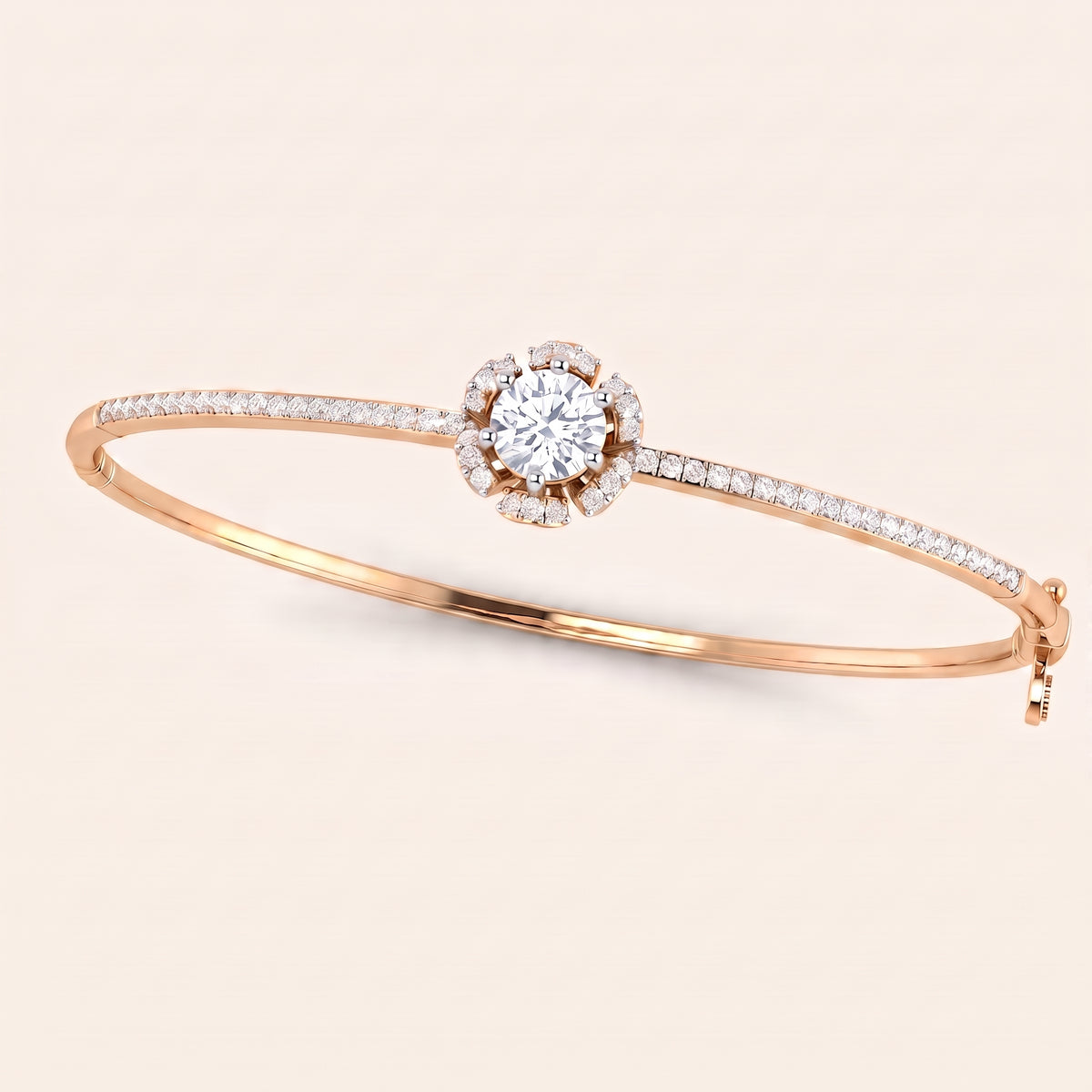 Marigold lab-grown diamond bracelet, view 7