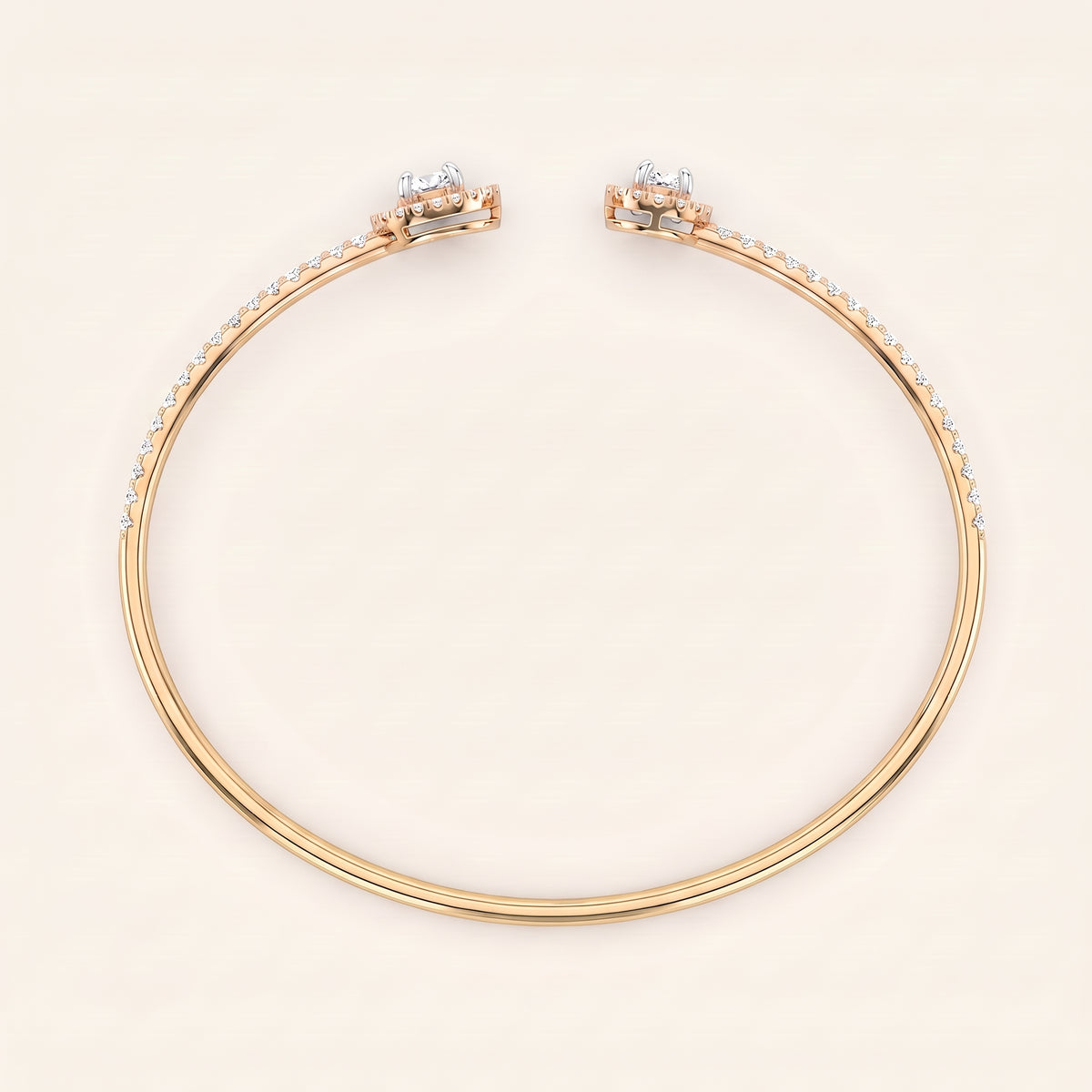Bliss lab-grown diamond bracelet, view 7