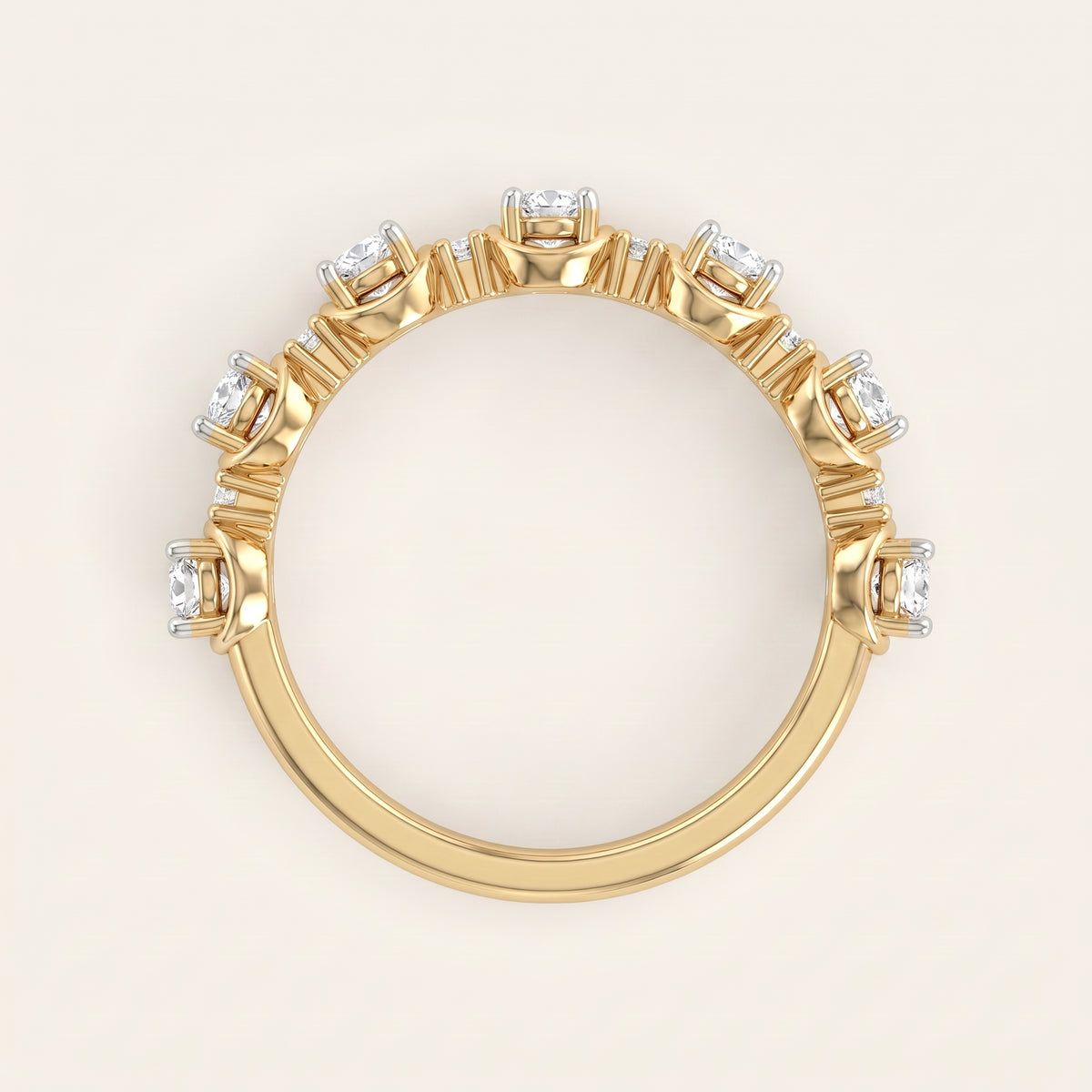 Laurel lab-grown diamond ring