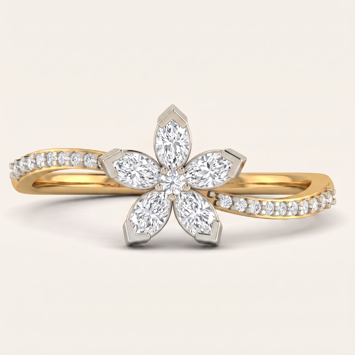 Jasmine lab-grown diamond ring