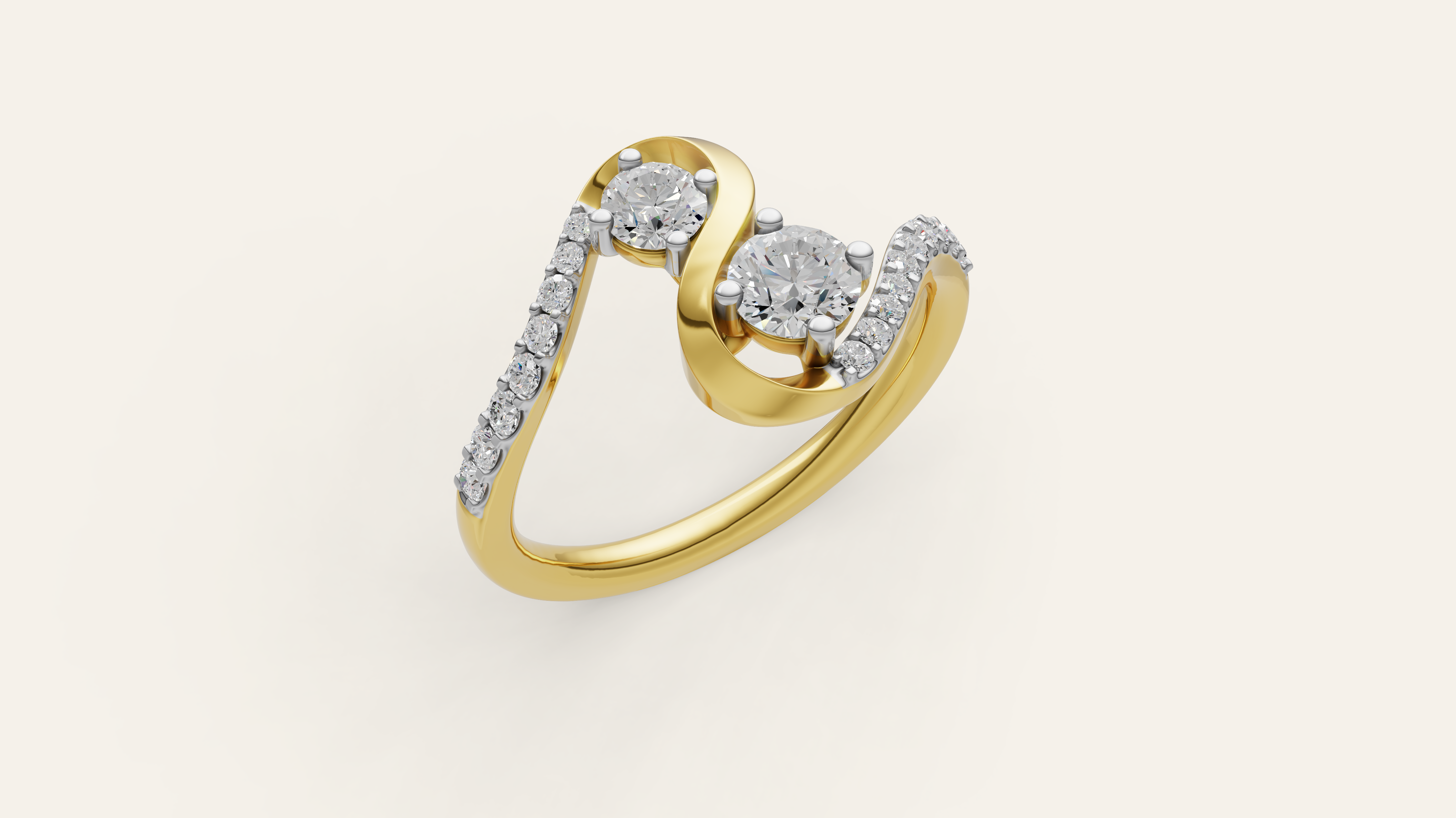 Twin Sister Ring