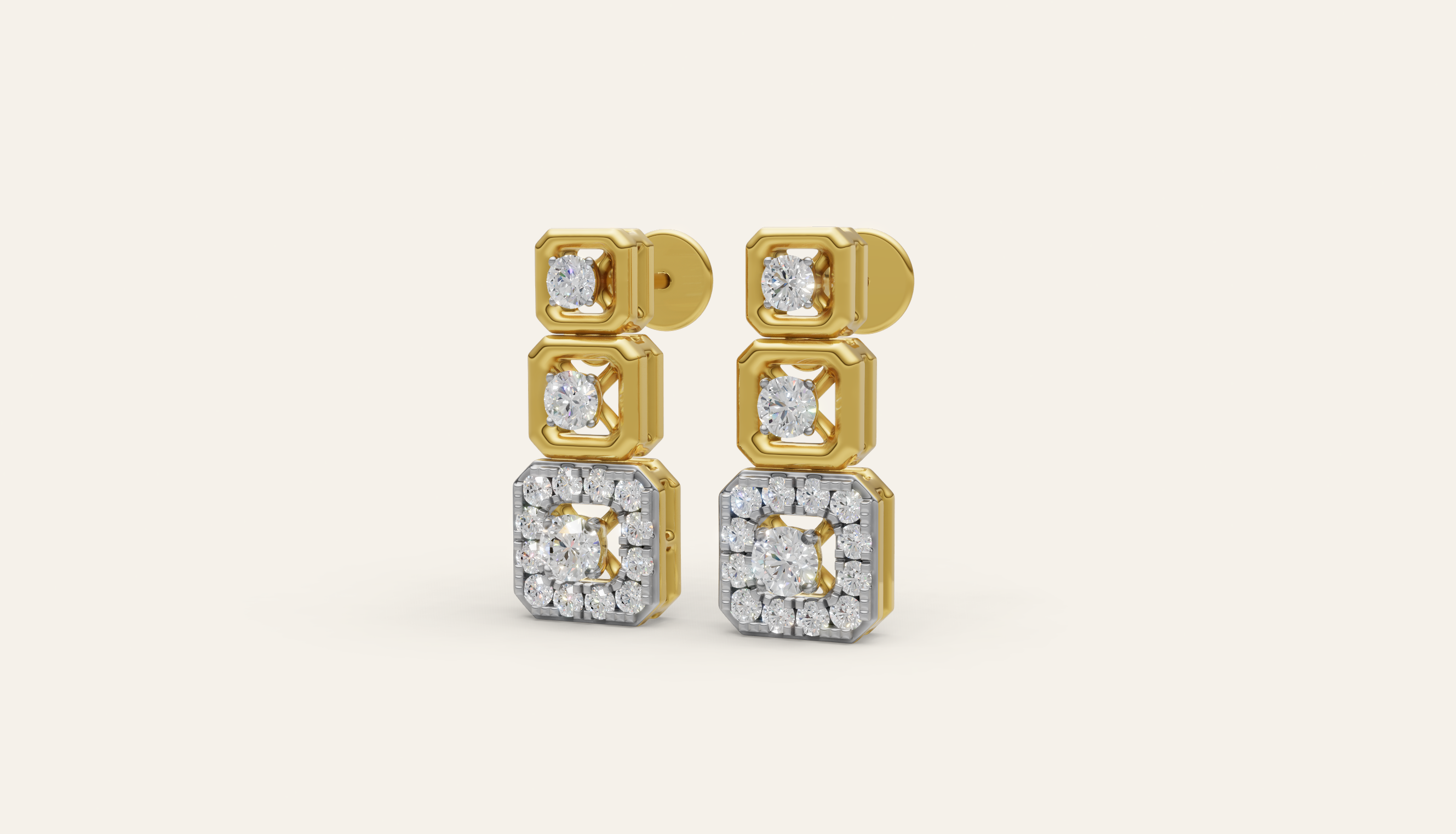 Cuboid Earring